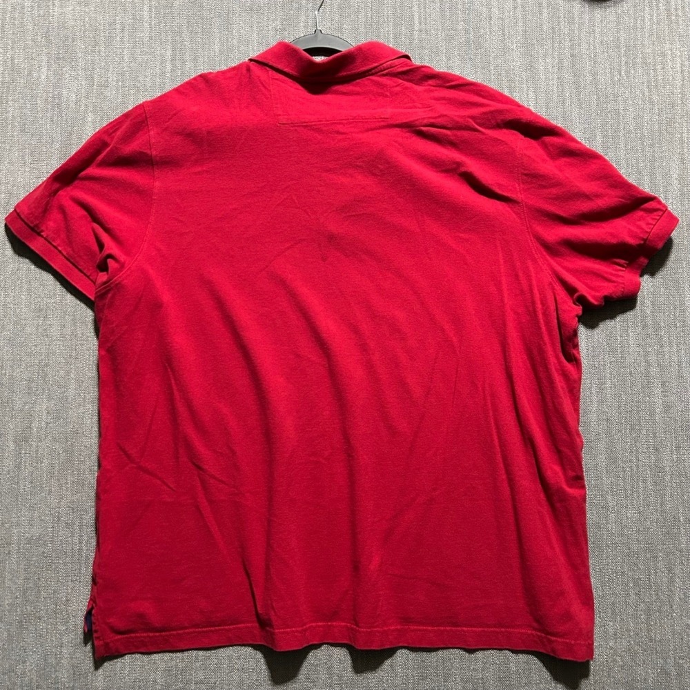 Chaps Polo Shirt Mens 4XB Red Blue Everyday Polo Bundle Big & Tall Pique 2pk - Picture 7 of 10